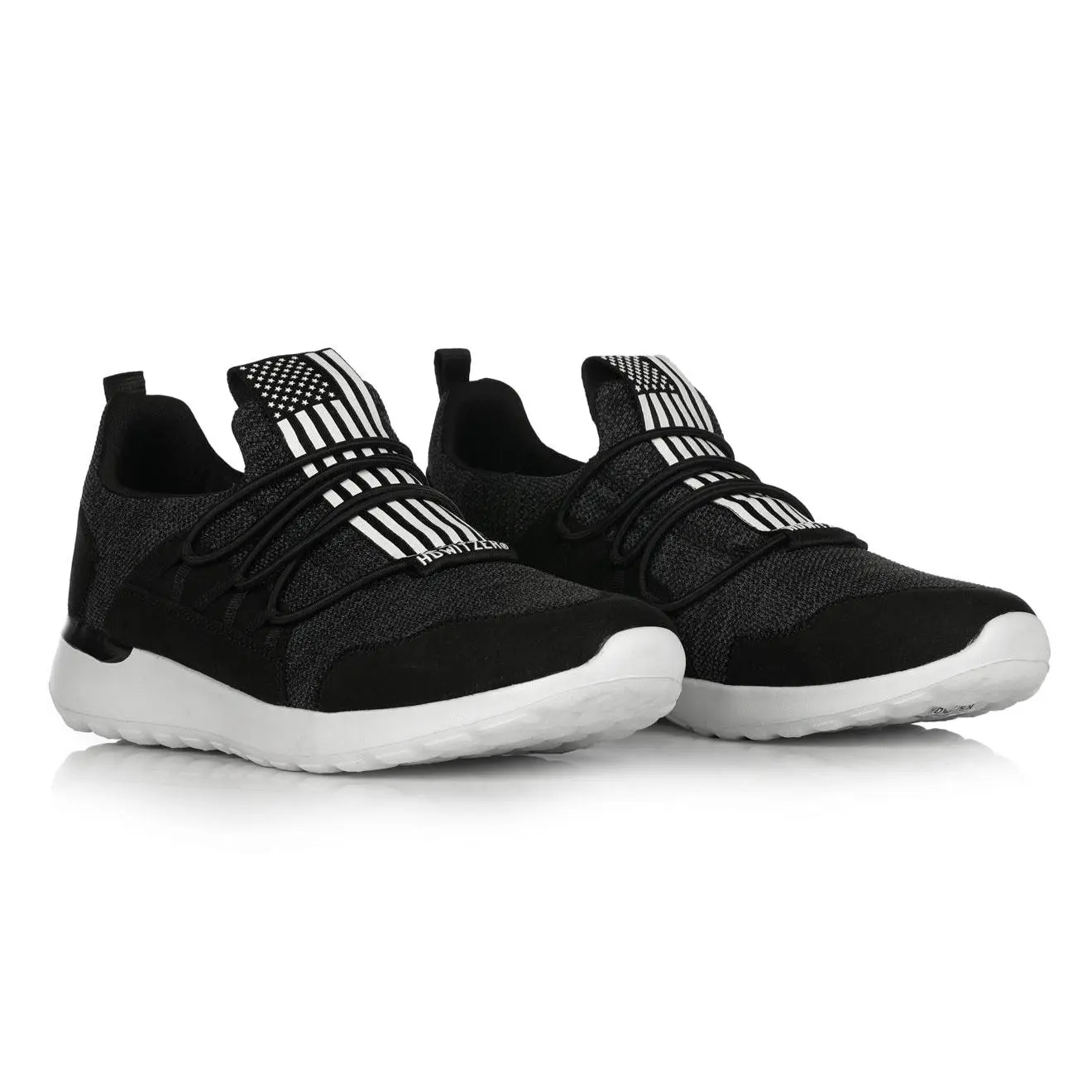 Howitzer Men's Steadfast Low Top Trainer, Breathable Slip-On Walking Shoes for All-Day Comfort, Ultralight and Machine Washable