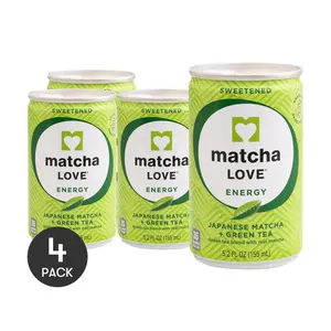 4 Pack ITO EN Matcha Love Sweet Energy Shot 5.24 fl oz Each - Japanese Green Tea, Quick Boost, On the Go