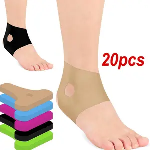Precut Kinesiology Tape for Ankle, 20 Pcs - Ankle Support & Stability, Ankle Pain Relief - Waterproof & Elastic, Breathable Hypoallergenic Latex-Free Tape