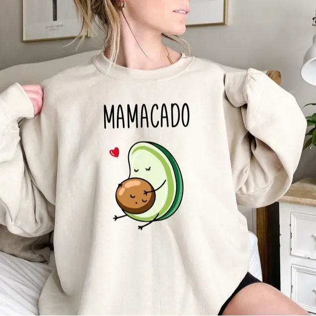 Expecting Mama Sweatshirt– Cute Pregnancy Announcement Shirt, Cozy Unisex Maternity Top, Baby Shower Gift - womenswear Top