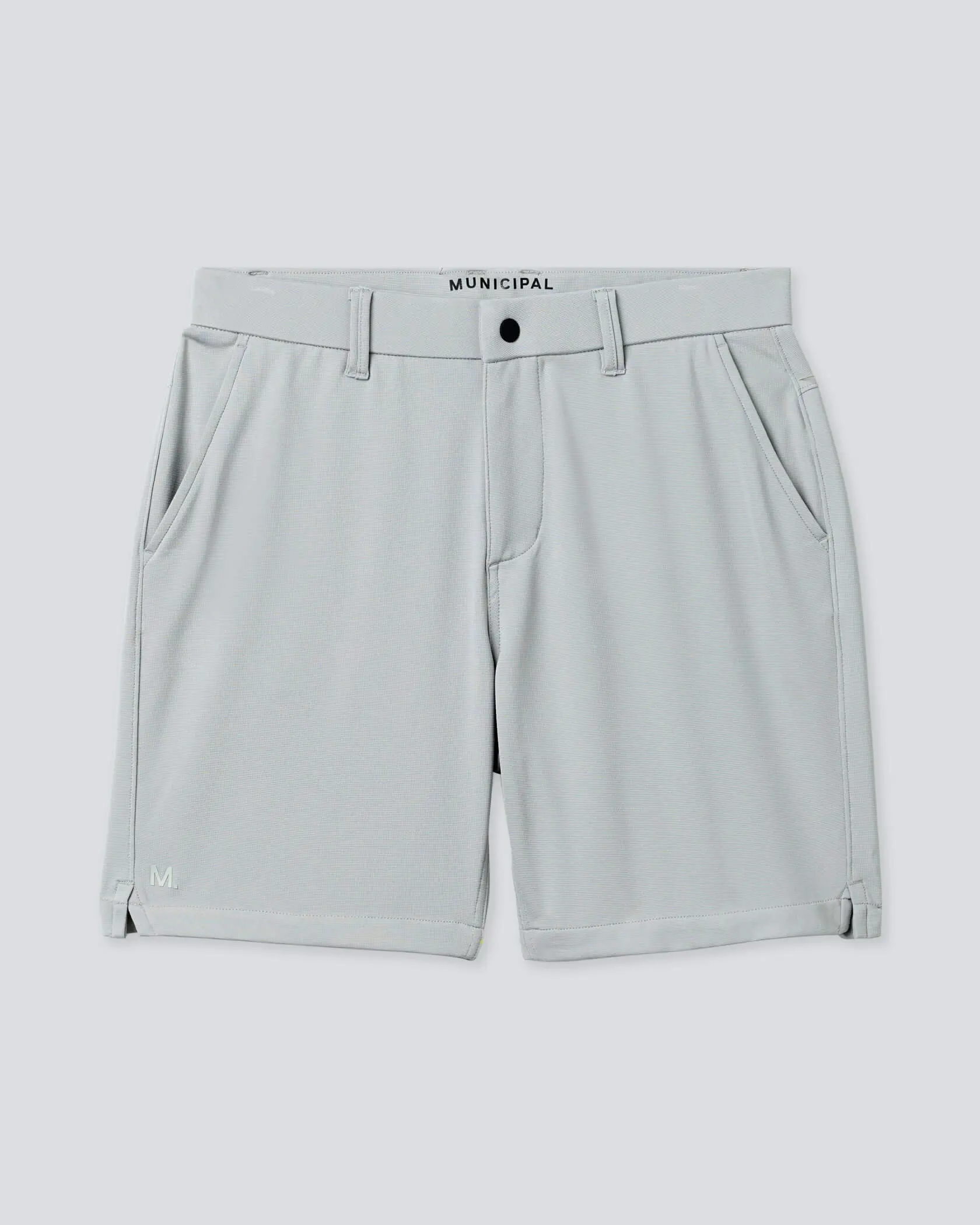Men's Sportcross RTP Casual Athletic Shorts - Belt Loops, Municipal M-Dot Logo, Comfortable Men's Golf Shorts for Town & Everyday Wear