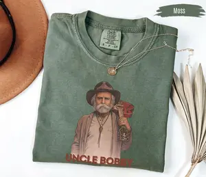 [Sale Up To 50%] RIP Bob Weir Tribute Shirt, Uncle Bobby Guitar Art Comfort Colors Tee, Grateful Dead Legacy Memorial Shirt, Jam Band Music Icon