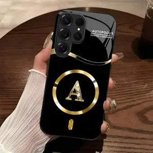 Suitable for [Galaxy S25 Ultra] high-end MagSafe phone case🥰，Choose from any of the 26 letters， Features a premium, minimalist design; drop-resistant and fingerprint-proof. YM99