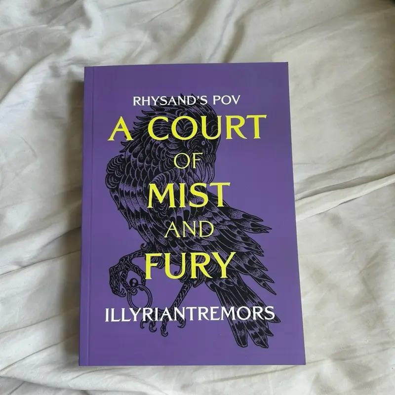 Rhys's POV: A Court of Mist and Fury 450 custom High Quality  Book Binding, rhysand, acomaf