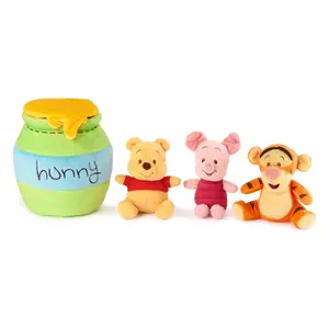 GUND Disney Winnie The Pooh 8" Plush Playset with Pooh, Tigger, and Piglet Toy