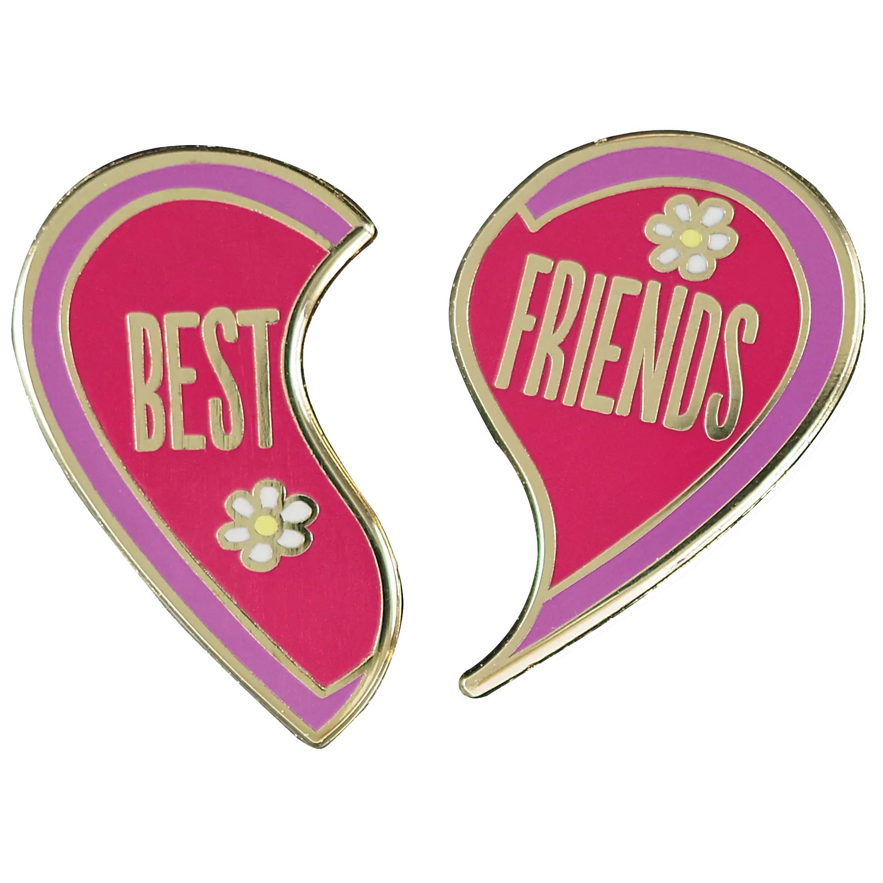Best Friends Enamel Pin