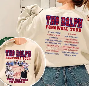 Buffalo Football The Ralph Farewell Tour Shirt, Ralph Stadium Final Season Football Merch, Sport Shirt
