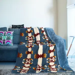 Catalonia Southwest Throw Blanket, Aztec Blanket