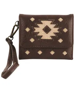Justin Women's Inlay Southwestern Mini Wallet - 2521206262