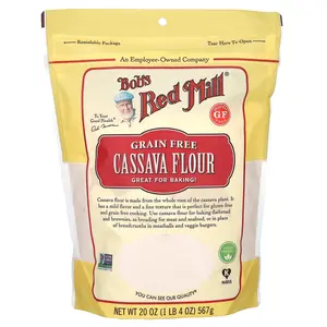 Bob's Red Mill Cassava Flour, Grain Free, 20 oz (567 g)
