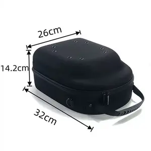 1-Pack Baseball Cap Storage Bag with Zipper &Handle,Portable Organizer for Home and Outdoor Use,Dustproof Cap Organizer fit for 6 caps,Black/Camo