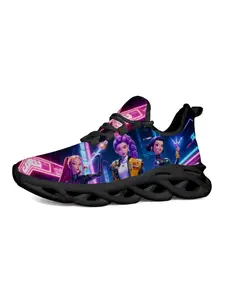 Exclusive Recommendation! Anime Style Character Print Kids' Sports Shoes, Fashionable Kpop Trend, Comfortable Breathable Sole, Youth Anime Party Wear Sneakers Trainer Shoes