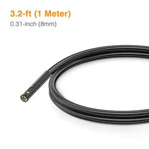 Dual-Lens Flexible Inspection Camera Probes - 0.314 in (8 mm)
