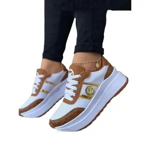 Women's Thick Sole Dad Shoes New Spring Autumn Short Height Hidden Elevator Casual Sporty Lightweight Arisan Shoes(Sheets)