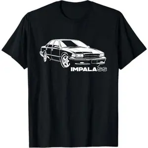 Impala SS Silhouette B Body Impala SS Car 94-96 Coupe OBS T-Shirt