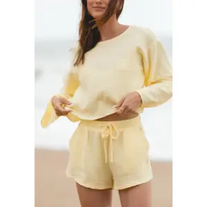 Breeze Cotton Gauze Shorts