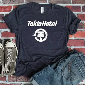 Genres Pop Rock Tokio-Hotel Logo  T-Shirt