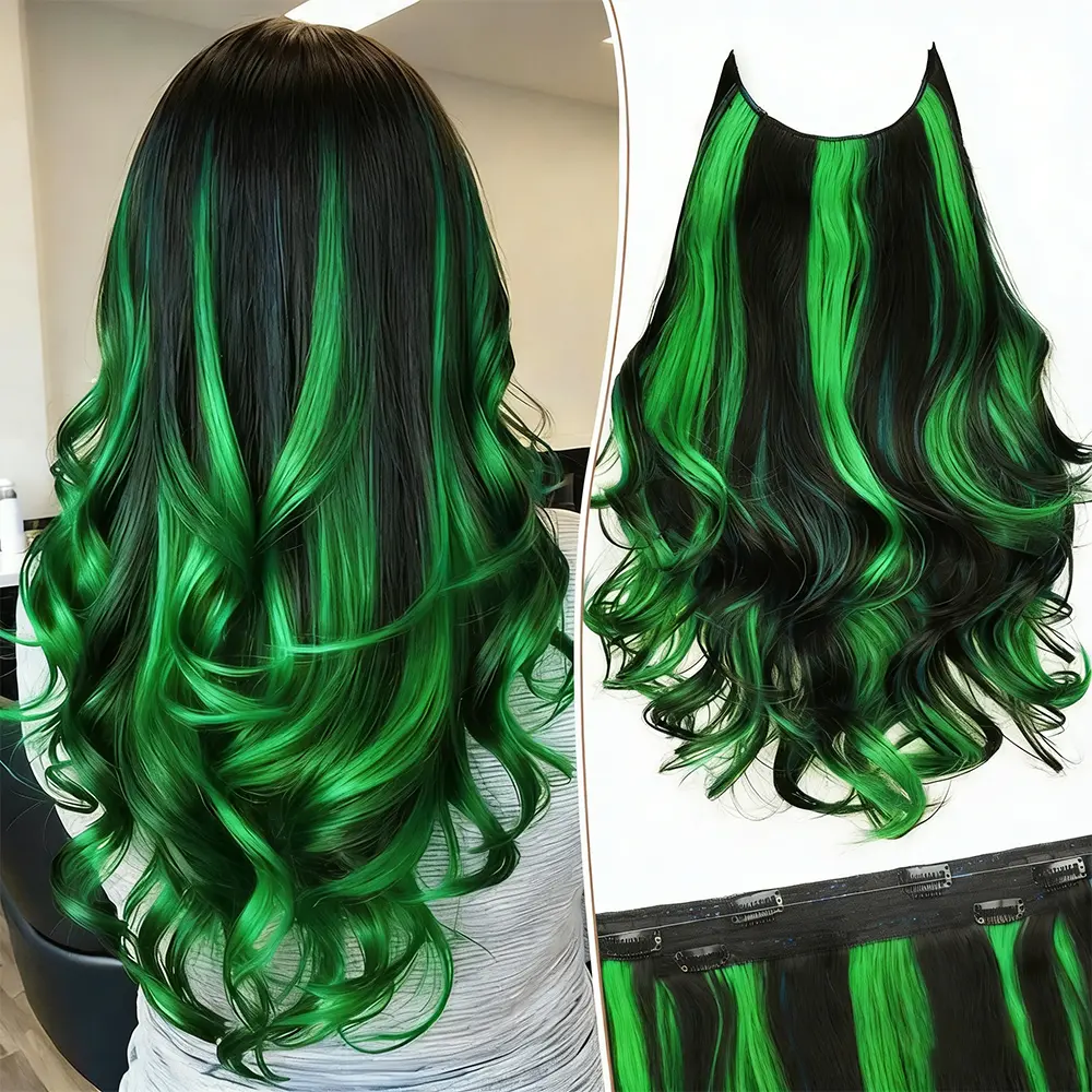 Black with Green