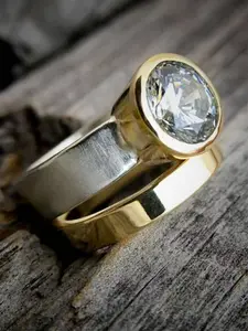 2 Pcs/Set Fashion Cubic Zirconia For Women Fashion Engagement Rings For Wedding Engagement Anniversary Party Jewelry Valentine's Day Gift