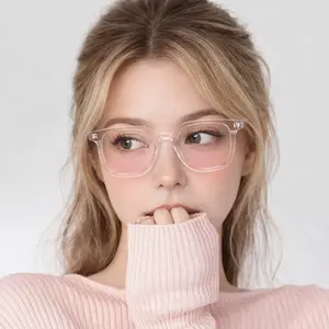 2-Pack Trendy Y2K Gradient Blush Sunglasses – Retro Minimalist Face-Flattering No-Makeup Eyewear for Daily Wear