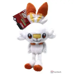Takaratomy A.R.T.S I Choose You! Pokemon Get Plush Doll Scorbunny, 11"