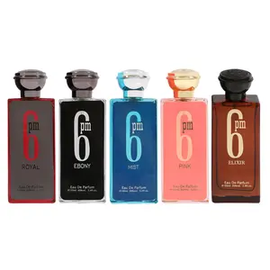 Bundle Perfumes! Royal, Ebony, Mist, Pink and Elixir for Men and Women Eau De Parfum 100Ml 3.4fl.oz.