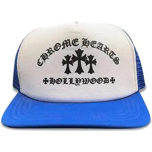 Chrome Hearts King Taco Trucker Blue White