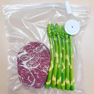 Reusable Vacuum Sealer Bags, BPA-Free Heavy-Duty Design, Airtight Seal for Freshness, Suitable for Fruits, Meats, Cereals & More