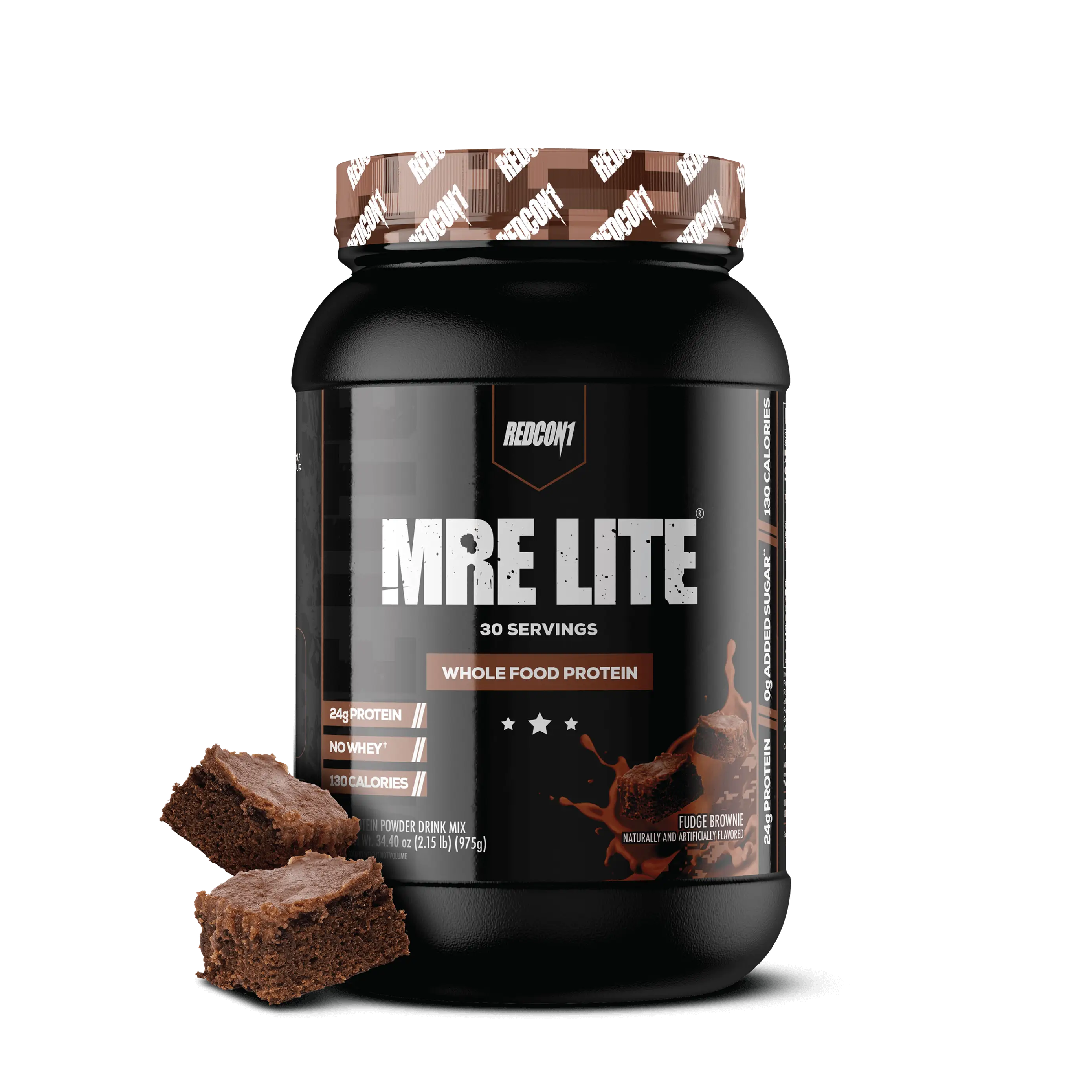 REDCON1 MRE Lite Whole Food Protein Powder - Low Carb & Whey Free Meal Replacement with Animal Protein Blends - Easy to Digest Supplement Made with MC