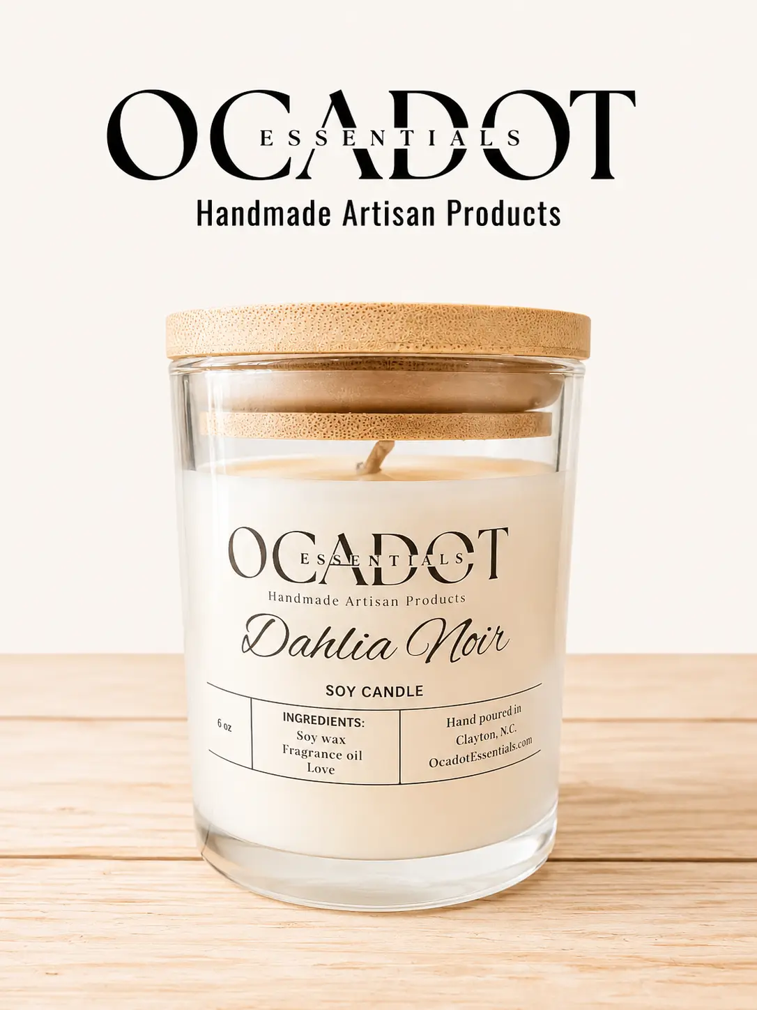 Dahlia Noir Candle