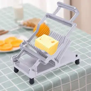 Chieacho Stainless Steel Wire Cheese Slicer Commercial Toast Cutting Tool 1cm 2cm Kitchen
