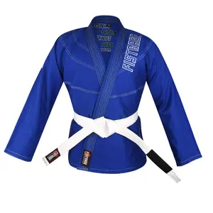 FISTRAGE Jiu Jitsu Gi Patch BJJ Brazilian Suite for Men & Women MMA Uniform with Belt