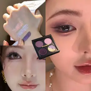 WOSUPRE Purple Eyeshadow Palette Cosmetic Super Shimmer Cloud Finish Makeup Cheap Makeup For Daily Glam Eye Looks Cosmetic Cosmetic Cosmetic