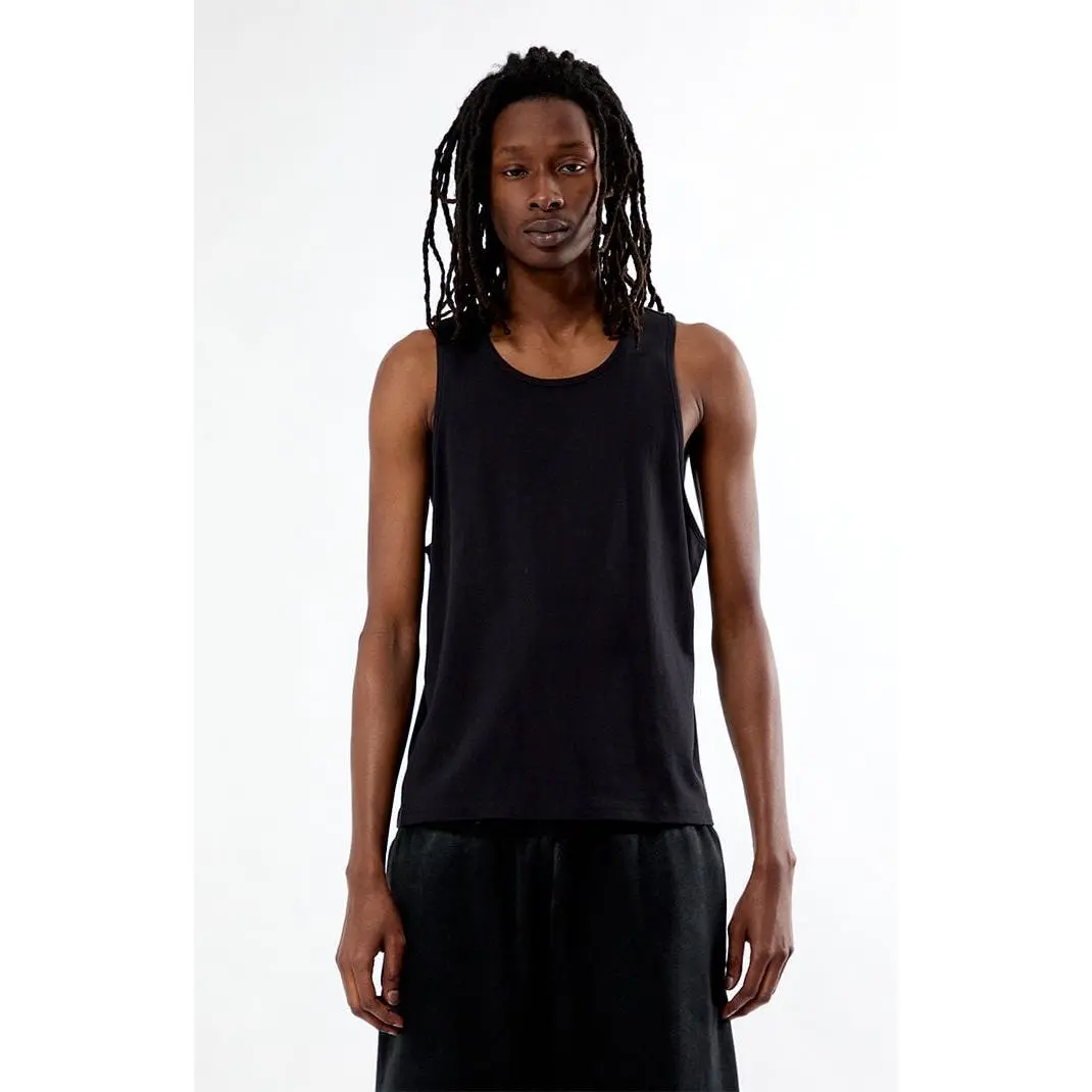 Pacsun Men's Black Classic Muscle Tank Top