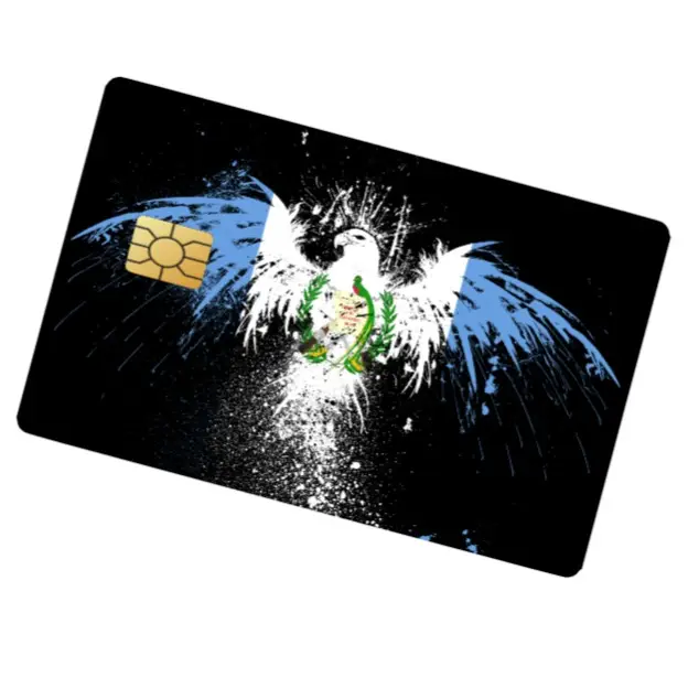 Guatemala Skin sticker cover for credit/ debit card small chip