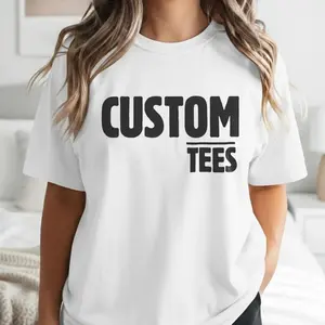 Personalized Photo T-Shirt: Custom Image, Logo, Wholesale Business T-Shirt, Special Event Tees, Unisex