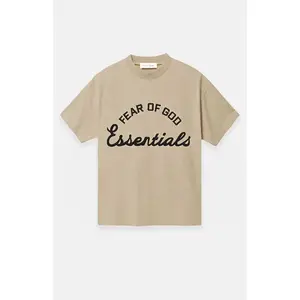 Fear of God ESSENTIALS Men's Faded Dune Training '90s Short Sleeve T-Shirt