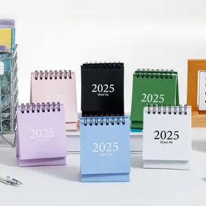 July 2024 - December 2025 Mini Desk Calendar | Portable Flip Stand Planner for Desk Decoration, Home & Office | Perfect Gift for Her, Christmas Gift