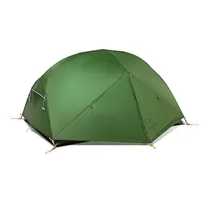 Naturehike Mongar 2 Person Backpacking Tent, 3 Season Ultralight Lightweight 2 Person Tent, Double Layer Free Standing Tents for Camping Hiking Cycling