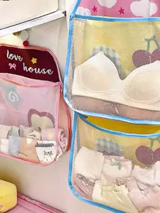 Small House Bra Storage Bag, Convenient Lingerie Organizer, Compact Design for Easy Access, Perfect for Bedroom Essentials