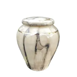 Ancient Creations Ceramic Pet Memorial Durable Safe Storage Solution with Unique Handcrafted Design for Dogs & Cats Honoring Your Beloved Pet