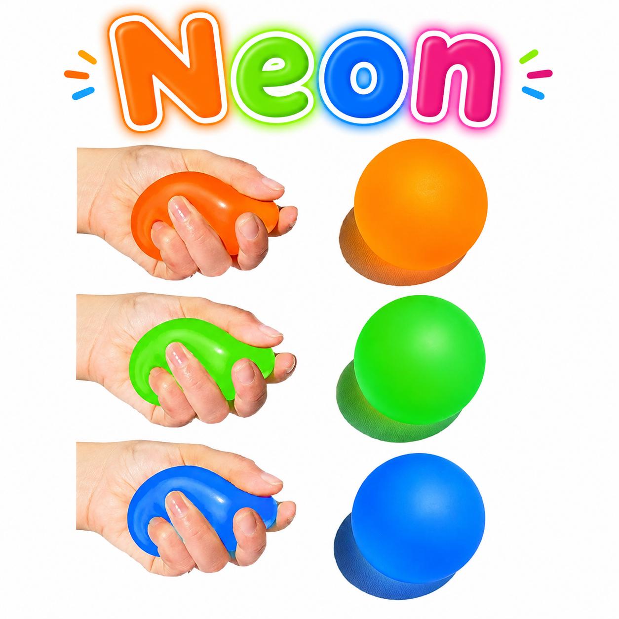SugarSqueez Sugar Squishy 4-pack- ASMR Squishies Toys, Ultra Soft Maltose-Filled Dough-Like Fidget Sensory Toy Set, Slow-Rising Assorted Collectible Squishies with Glitter, Neon, Cube Styles, Stress Relief for Kids, Birthday Gifts