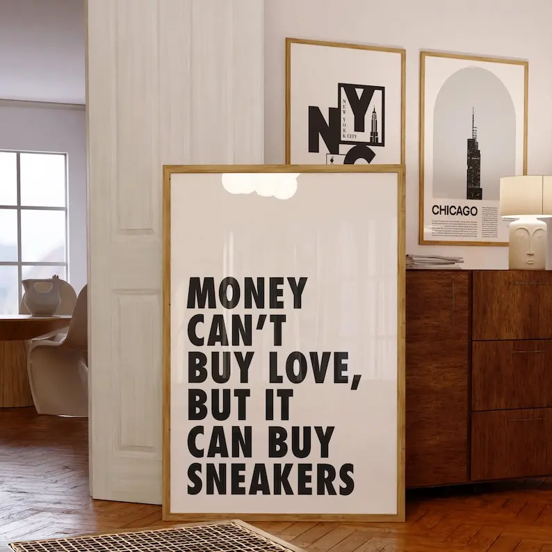 HypeBeast Printable Wall Art, Hypebeast Sneaker Poster , Hypebeast Shoe poster, Sneaker Prints Set, Sneakerhead Room Decor, Hypebeast Luxury