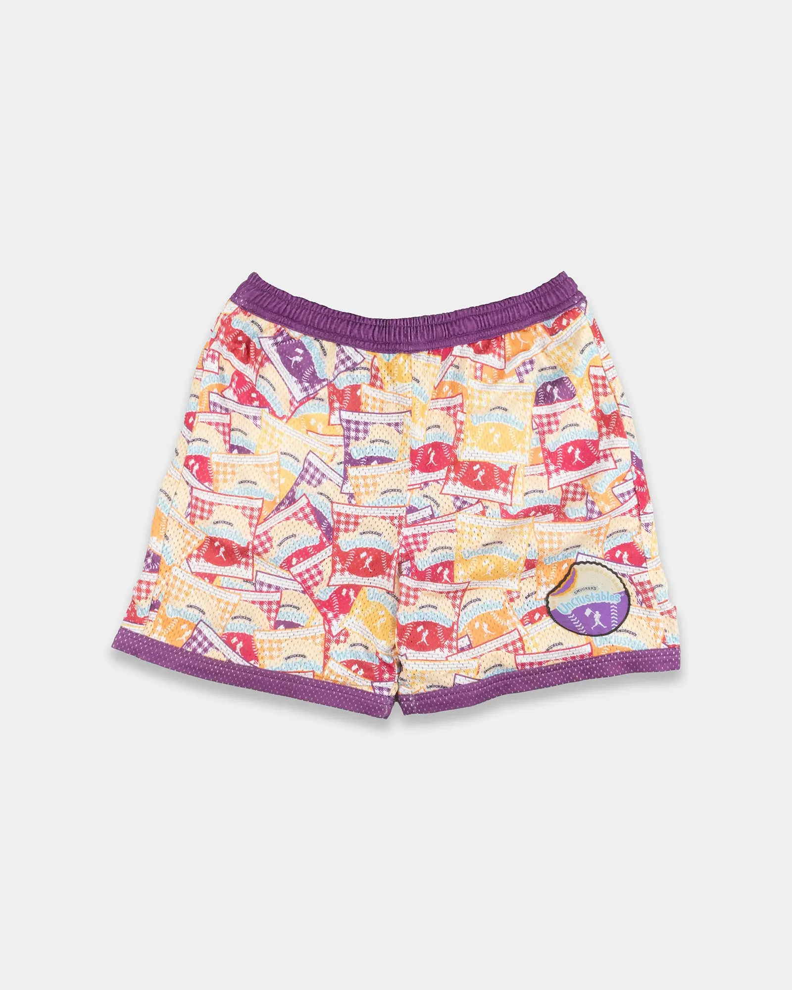 Snack Pack Heavyweight Youth Mesh Shorts - Baseballism x Uncrustables