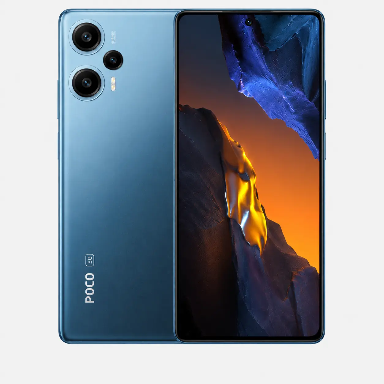 Poco F5 5G Dual SIM 256GB ROM 8GB RAM GSM Unlocked - Blue