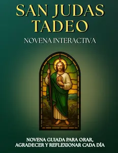 Novena Guiada a San Judas Tadeo: 9 Días de Oración para Casos DIFÍCILES y Desesperados: Devocionario para FIELES DEVOTOS con oraciones, letanías e ... pedir AUXILIO, dar gracias y crecer en la FE.