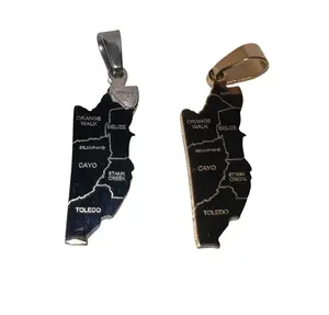 Belize Necklace Map