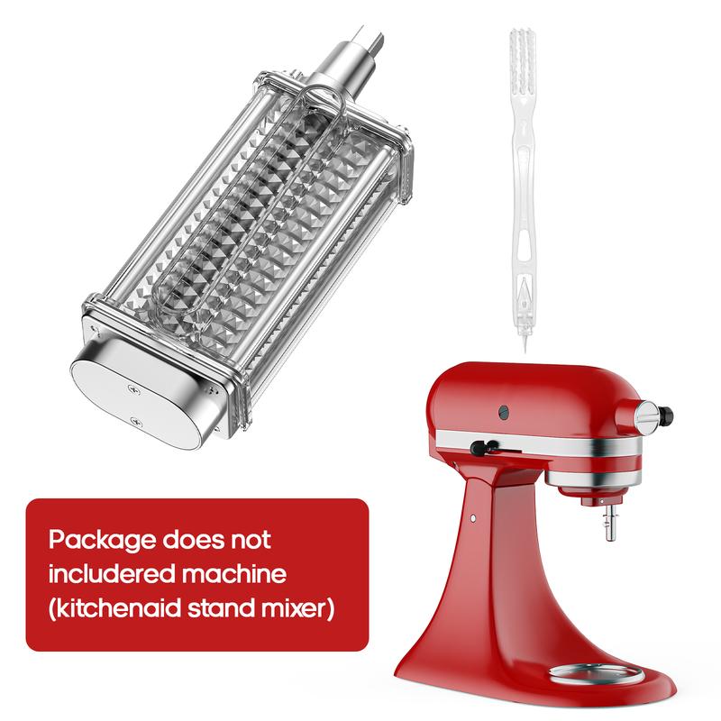 GVODE  Meat Tenderizer Attachment for KitchenAid Mixer, Meat Tenderizer Machine with Stainless Steel Gears, Compatible with KitchenAid Mixer,Utensils