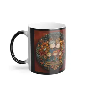Mug - National Family Literacy Month - 11oz Color Morphing Mug by Whitney Morgan Media