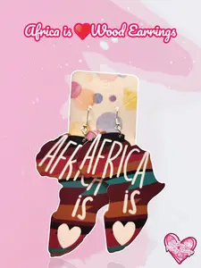 RSI Africa is 🩷 Wood Ear*rings